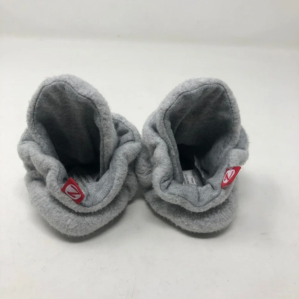 Zutano Bootie Bundle Unisex 12M 18M Baby Multi Color Fleece Organic Cotton Snaps